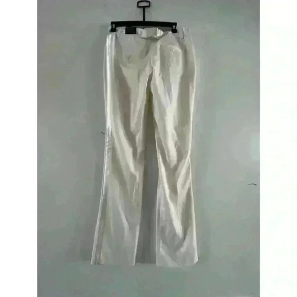 Women's Express Editor Skinny Leg Low Rise White Pants size 6 - Picture 2 of 3